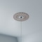 Ekena Millwork Cannes Wood Fretwork Pierced Ceiling Medallion, Wood (Paint Grade), 26"OD x 8 7/8"ID x 3/8"T CMWP26X26X0375CNMF - alternate 8